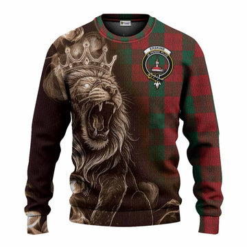 Erskine Tartan Knitted Sweater Roaring Lion Heritage