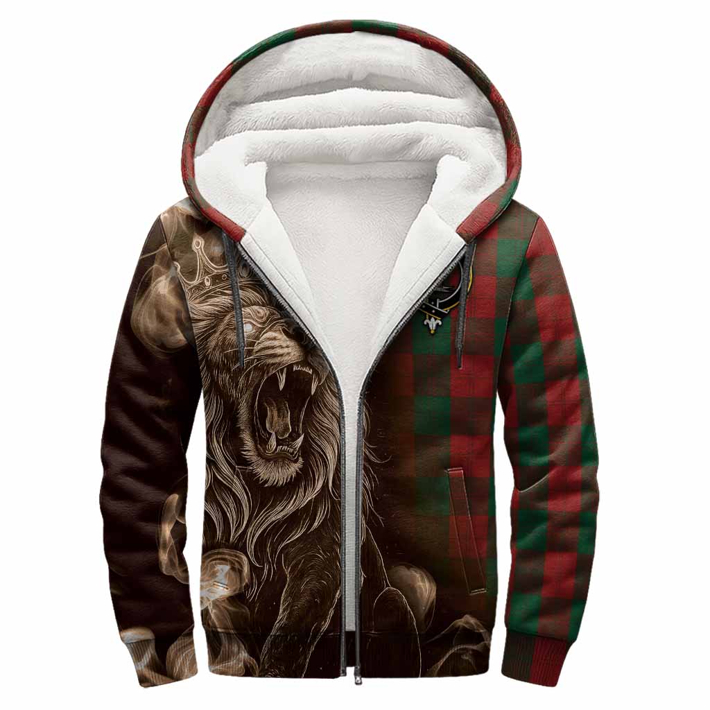Erskine Tartan Sherpa Hoodie Roaring Lion Heritage