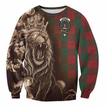 Erskine Tartan Sweatshirt Roaring Lion Heritage