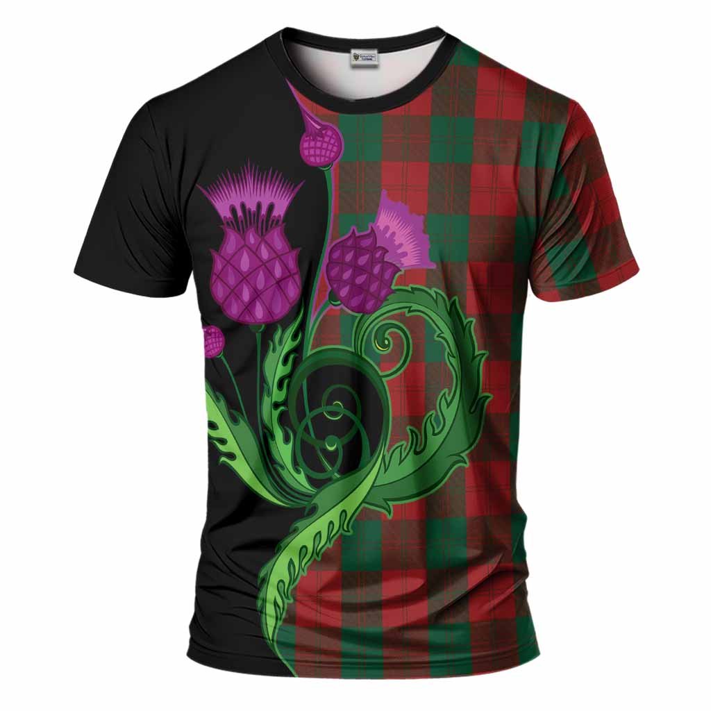 Erskine Tartan T-Shirt Traditional Scottish Thistle