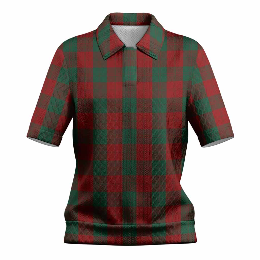 Erskine Tartan Women’s Polo Sweater Top