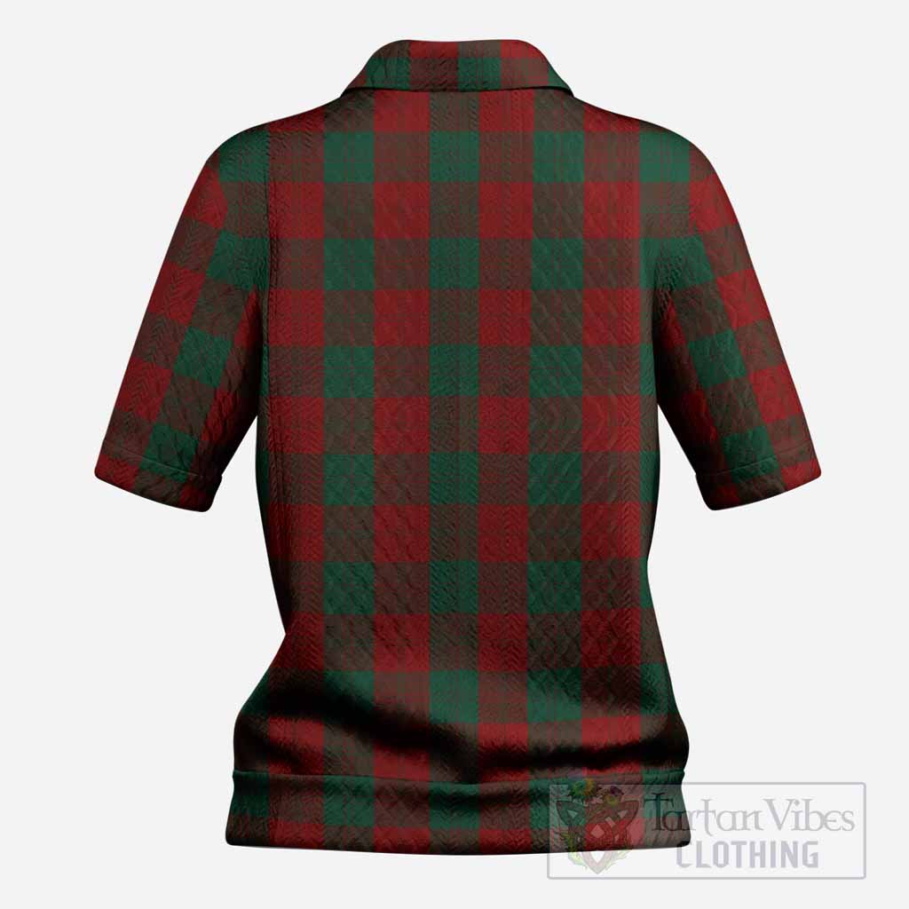 Erskine Tartan Women’s Polo Sweater Top