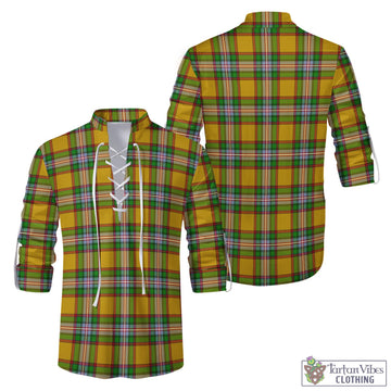Essex County Canada Tartan Men's Scottish Traditional Jacobite Ghillie Kilt Shirt