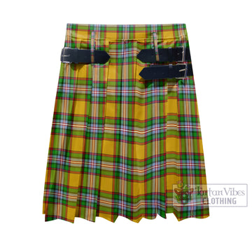 Essex County Canada Tartan Men's Pleated Skirt - Fashion Casual Retro Scottish Kilt Style