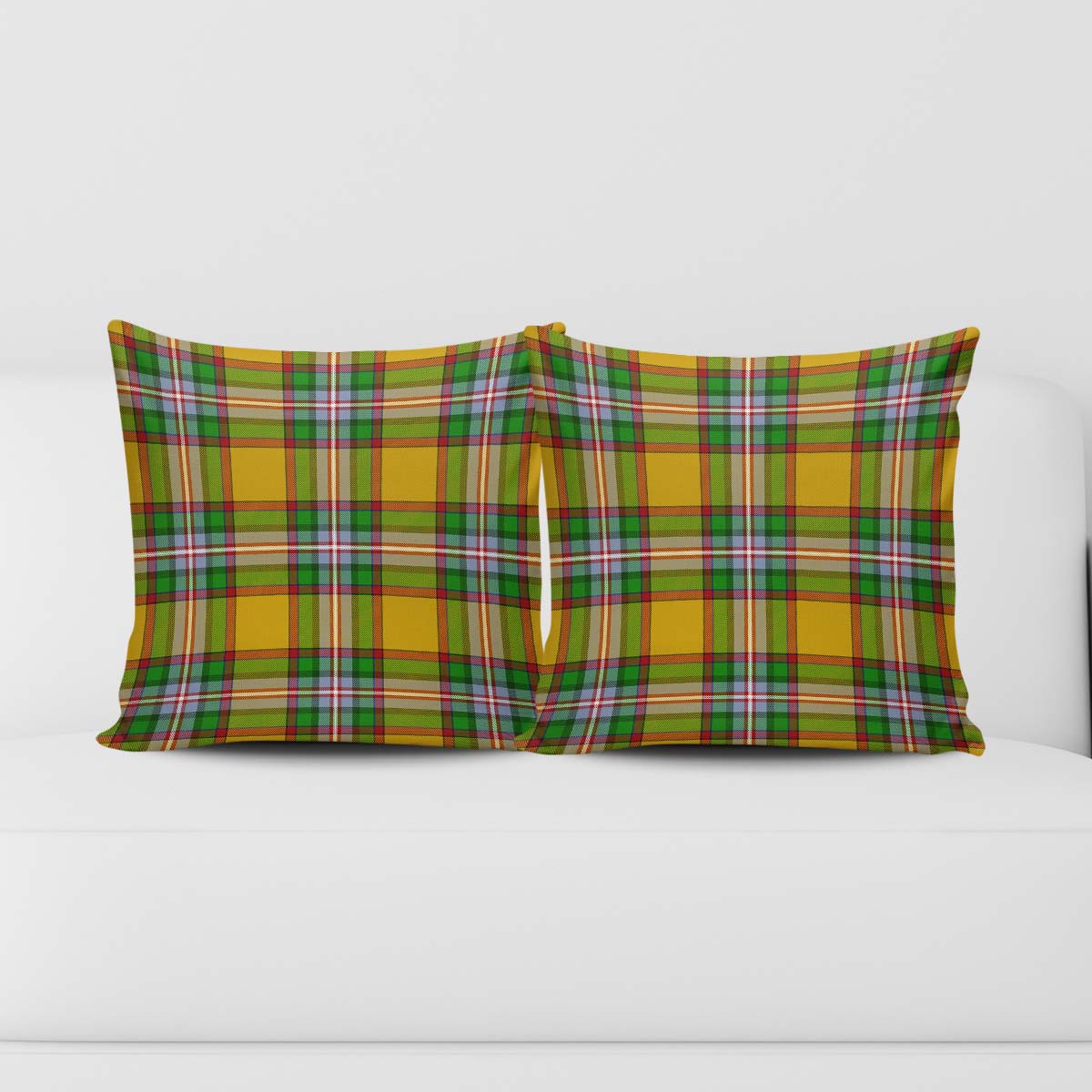 Essex County Canada Tartan Pillow Cover Square Pillow Cover - Tartanvibesclothing