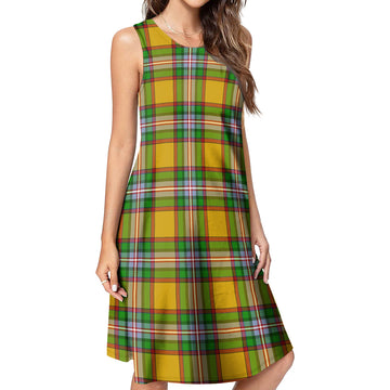 Essex County Canada Tartan Womens Casual Dresses - Tartanvibesclothing