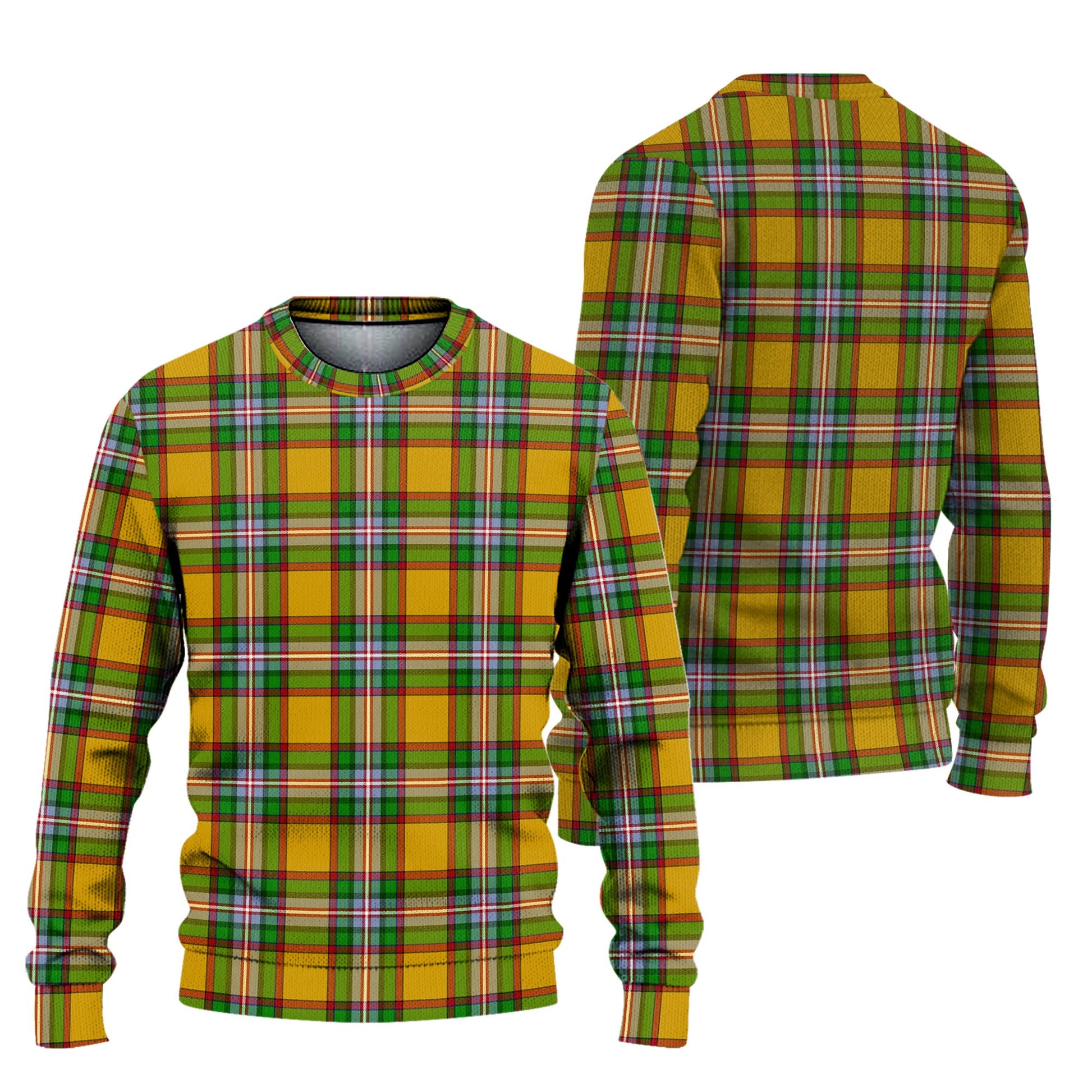 Essex County Canada Tartan Knitted Sweater Unisex - Tartanvibesclothing