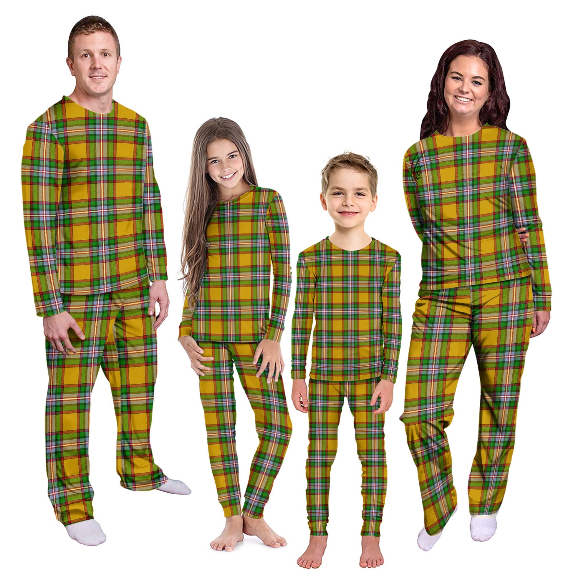 Essex County Canada Tartan Pajamas Family Set - Tartanvibesclothing