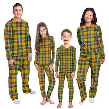 Essex County Canada Tartan Pajamas Family Set Kid - Tartan Vibes Clothing