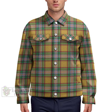Essex County Canada Tartan Unisex Lapel Cotton Jacket