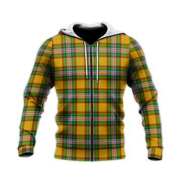 Essex County Canada Tartan Knitted Hoodie