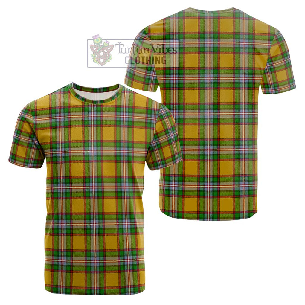 Essex County Canada Tartan Cotton T-Shirt Kid's Shirt - Tartanvibesclothing Shop