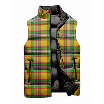 Essex County Canada Tartan Sleeveless Puffer Jacket