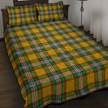 Essex County Canada Tartan Quilt Bed Set