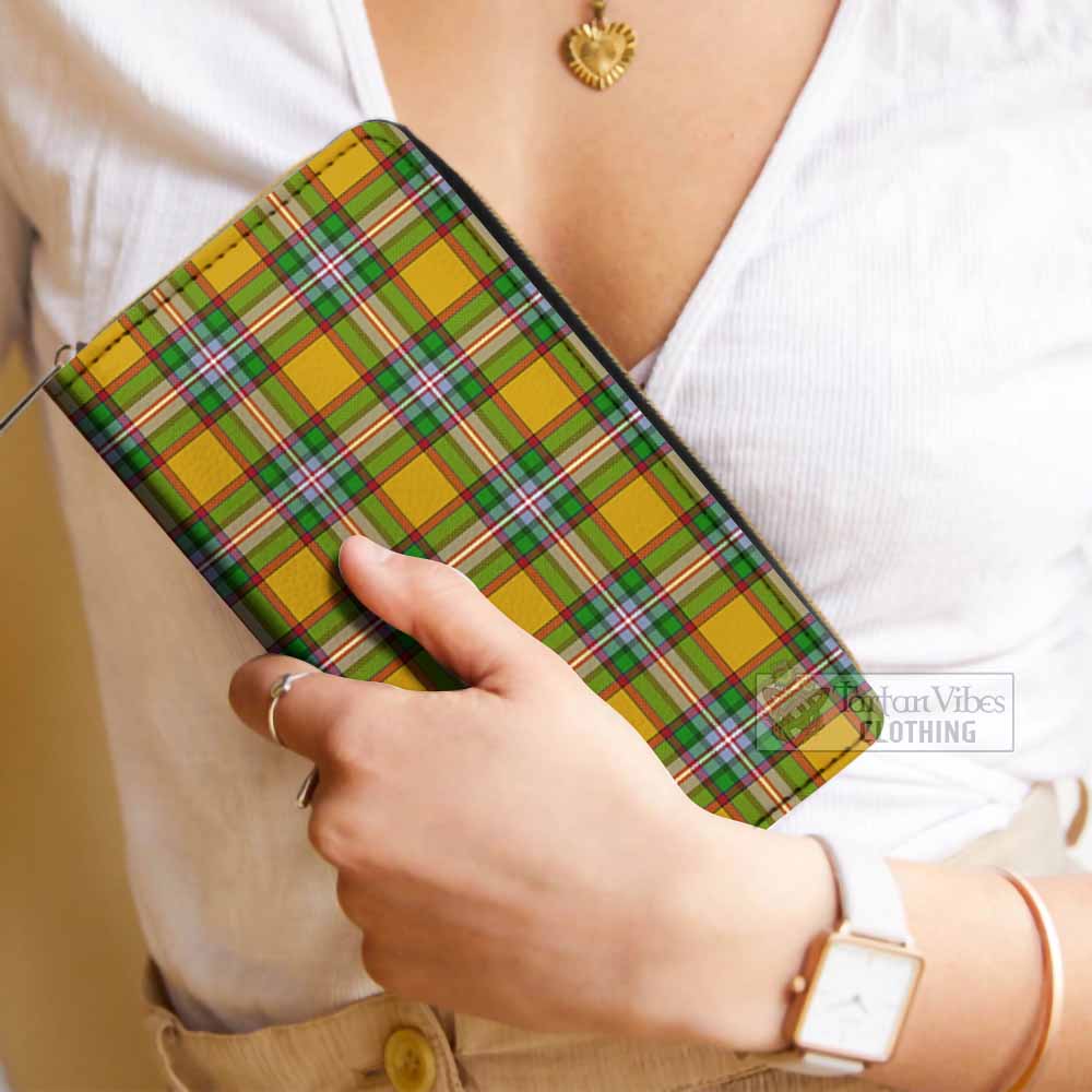 Tartan Vibes Clothing Essex County Canada Tartan Women's Leather Wallet