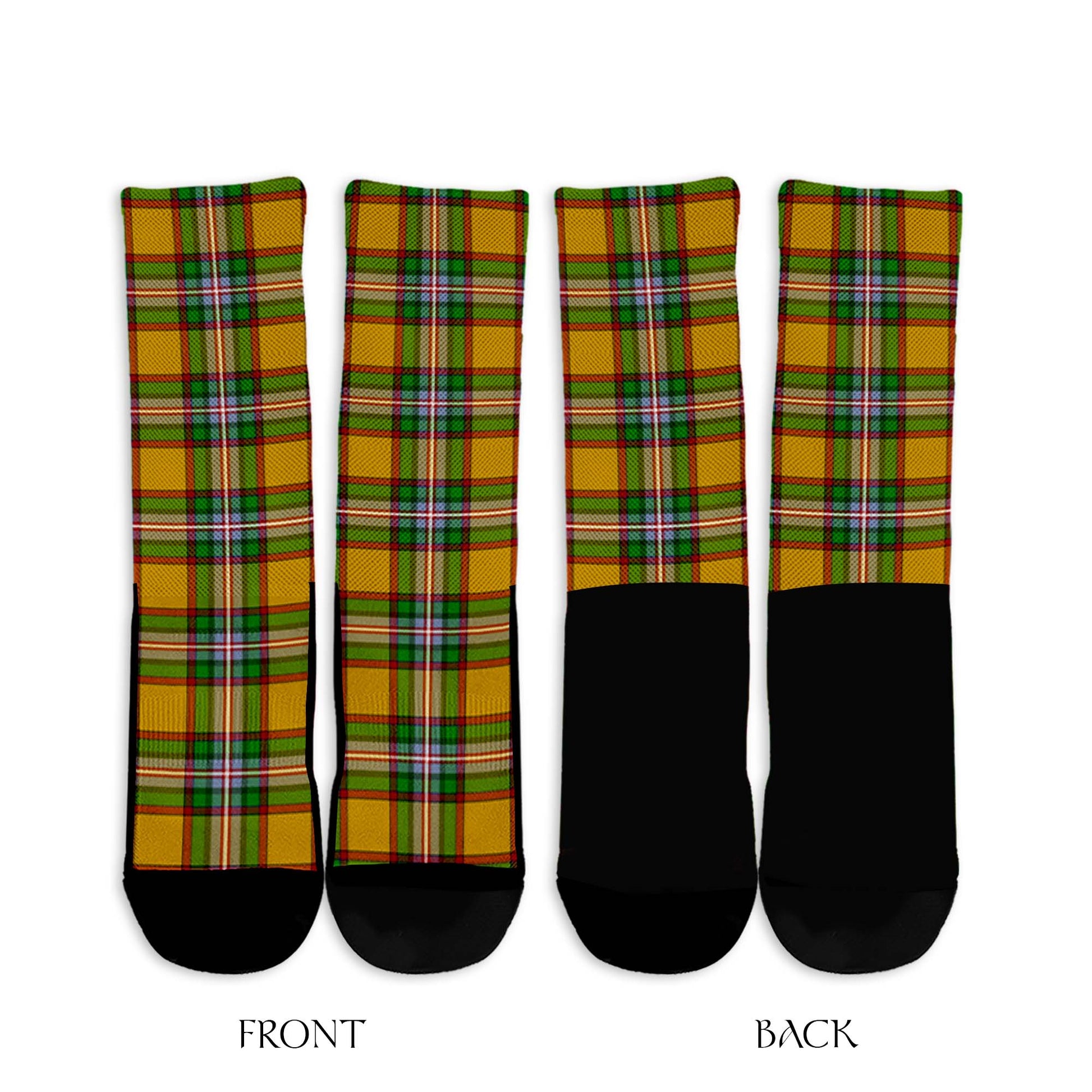 Essex County Canada Tartan Crew Socks - Tartanvibesclothing