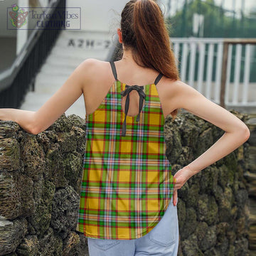 Essex County Canada Tartan Loose Halter Neck Camisole
