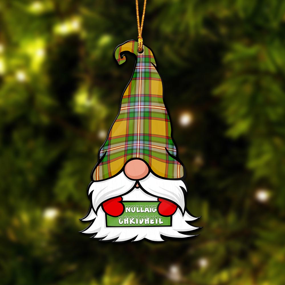 Essex County Canada Gnome Christmas Ornament with His Tartan Christmas Hat - Tartanvibesclothing