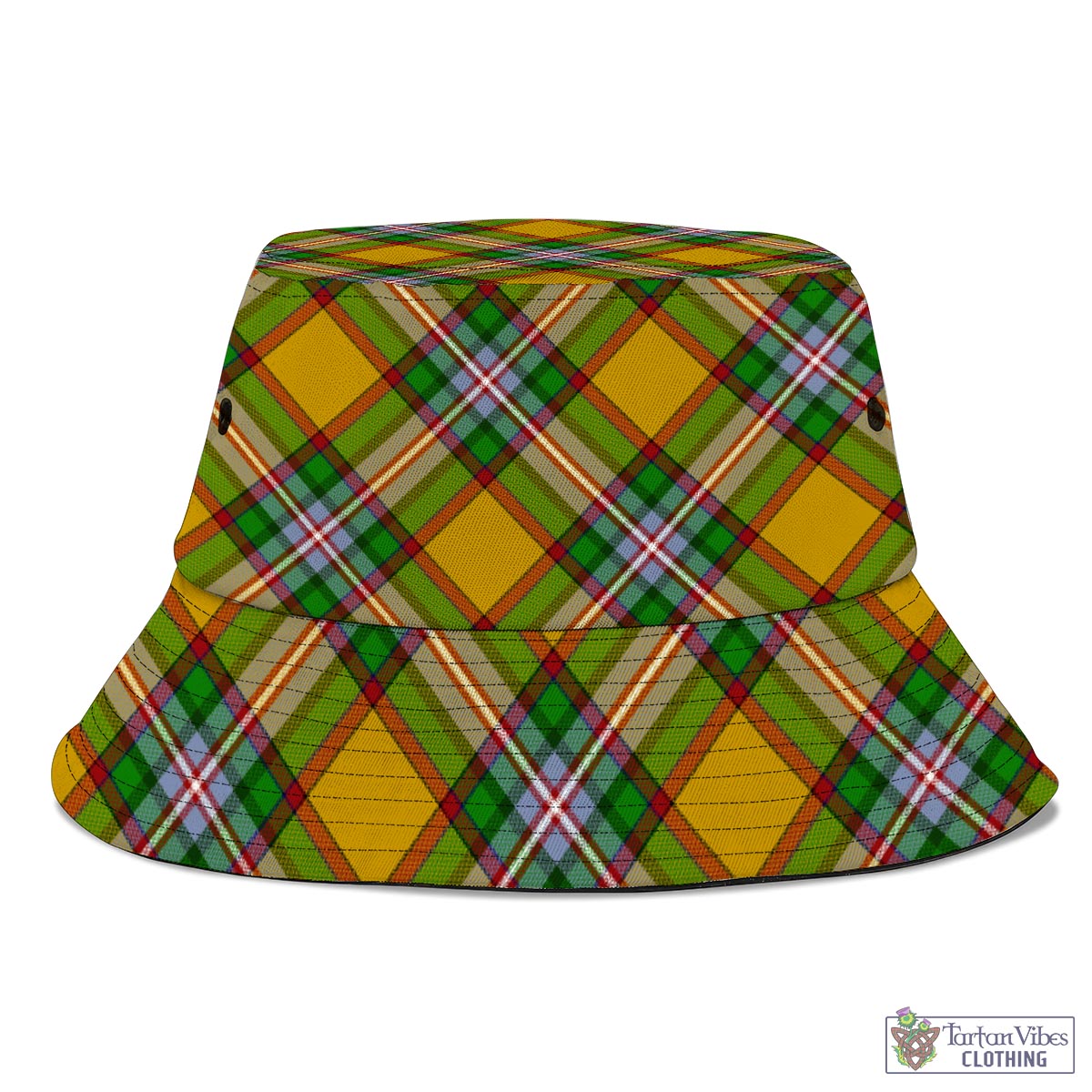 Tartan Vibes Clothing Essex County Canada Tartan Bucket Hat