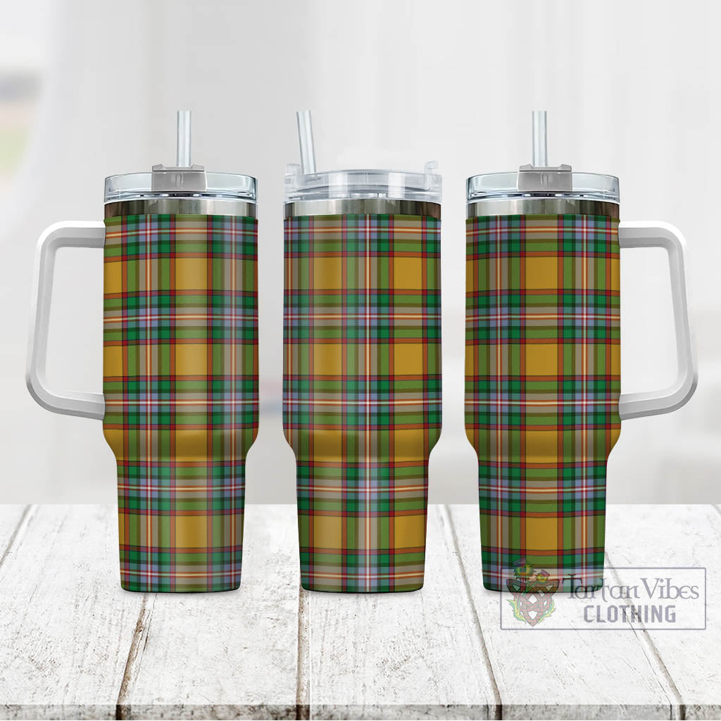 Tartan Vibes Clothing Essex County Canada Tartan Tumbler with Handle