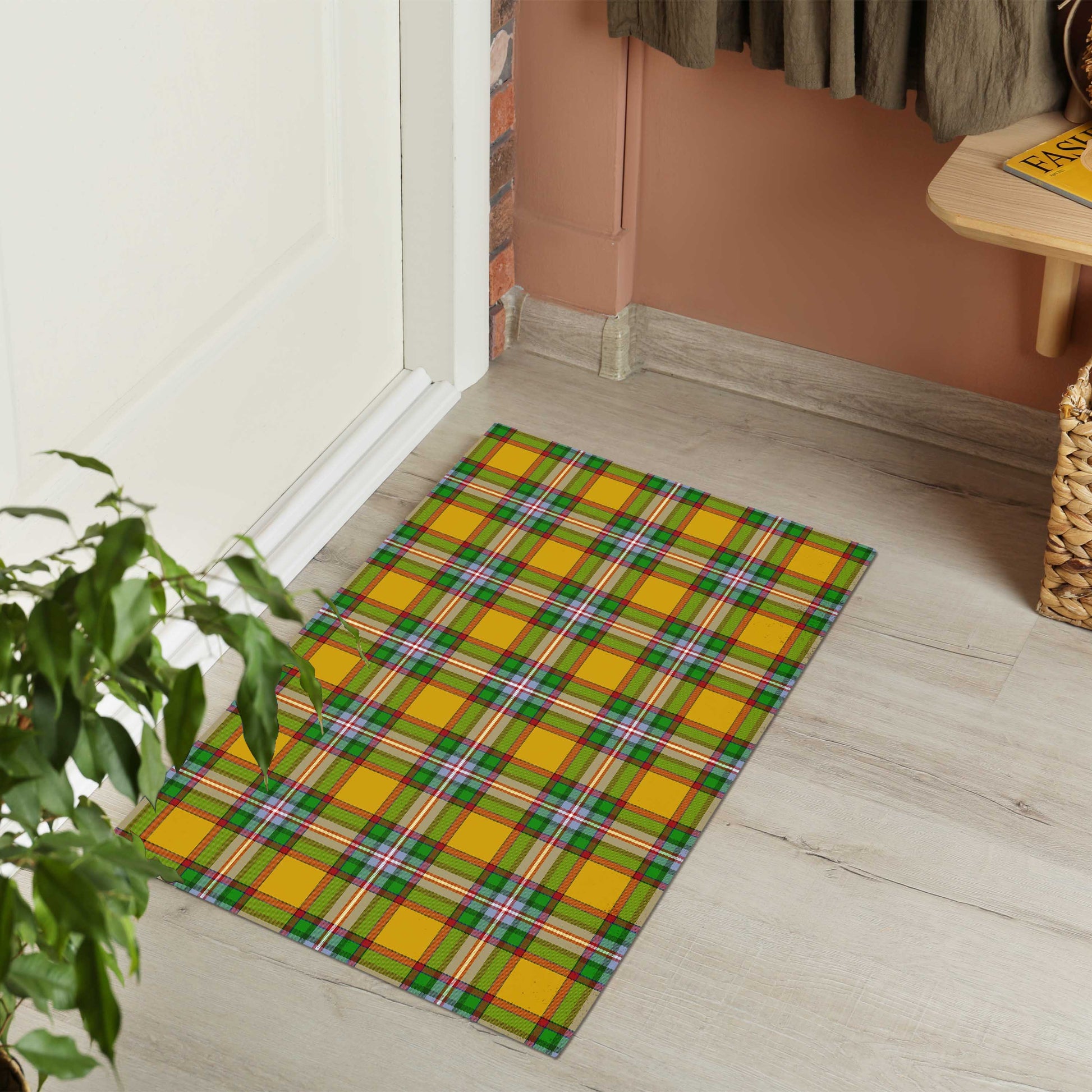 Essex County Canada Tartan Door Mat - Tartanvibesclothing