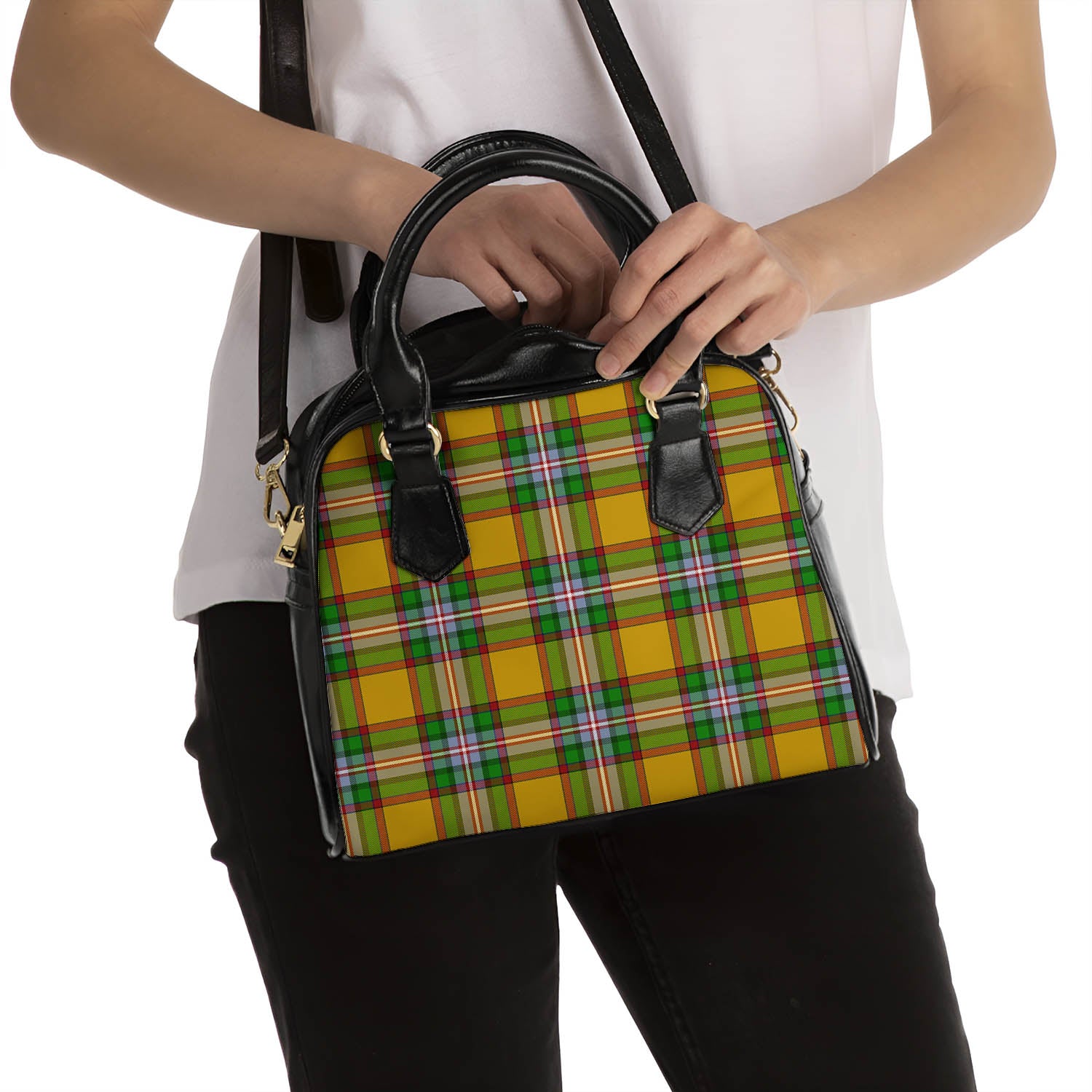 Essex County Canada Tartan Shoulder Handbags - Tartanvibesclothing