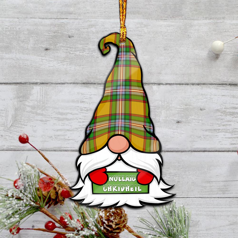 Essex County Canada Gnome Christmas Ornament with His Tartan Christmas Hat - Tartanvibesclothing