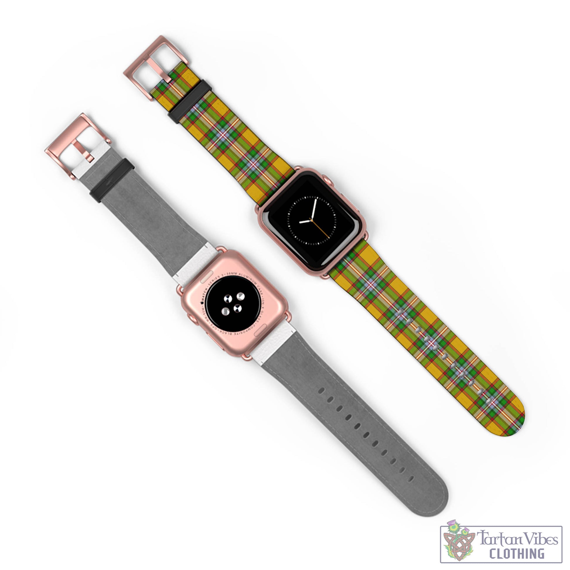 Tartan Vibes Clothing Essex County Canada Tartan Watch Band
