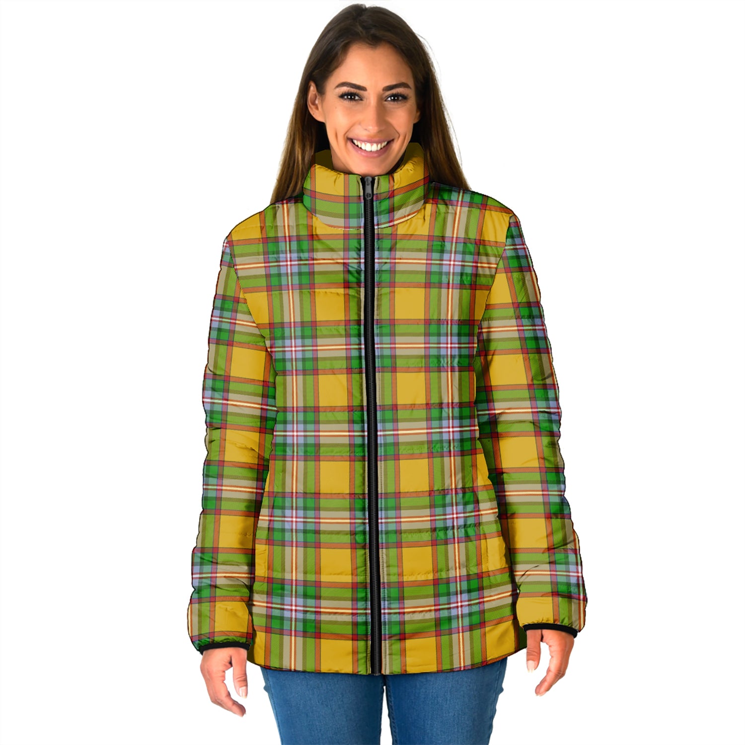 Essex County Canada Tartan Padded Jacket - Tartan Vibes Clothing