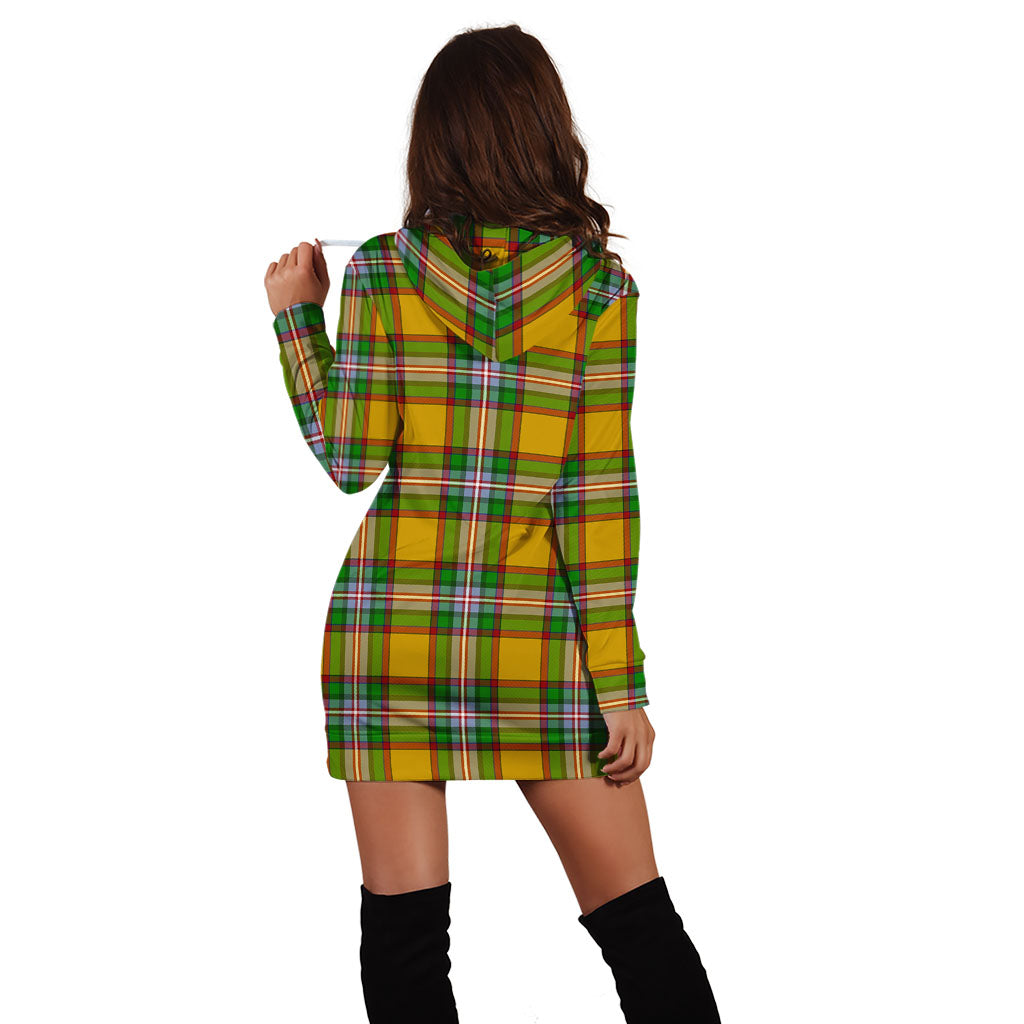 Essex County Canada Tartan Hoodie Dress - Tartan Vibes Clothing