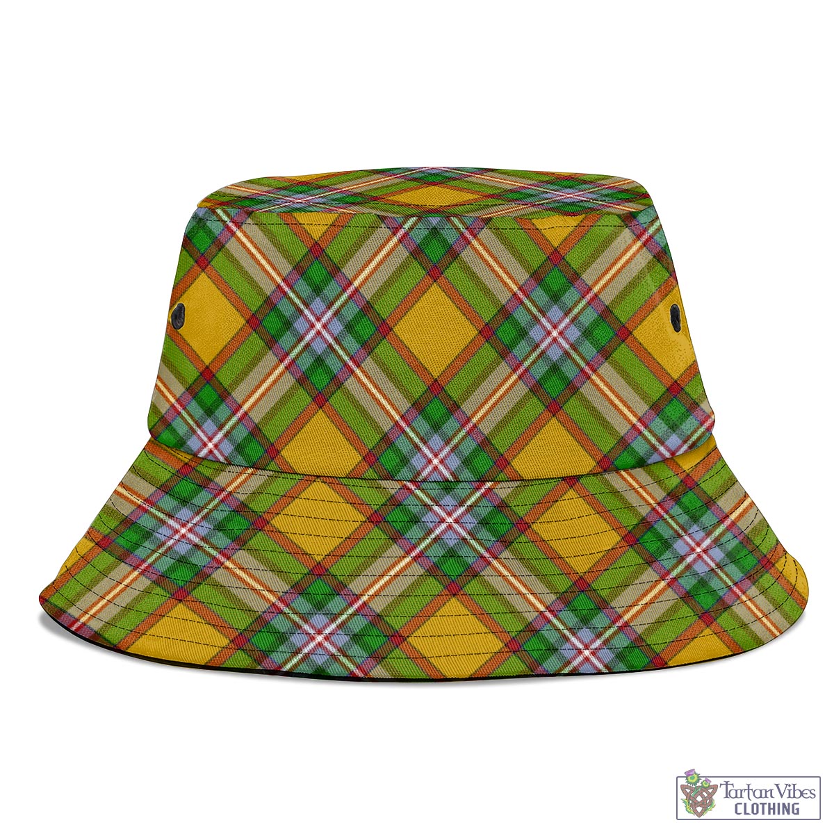 Tartan Vibes Clothing Essex County Canada Tartan Bucket Hat