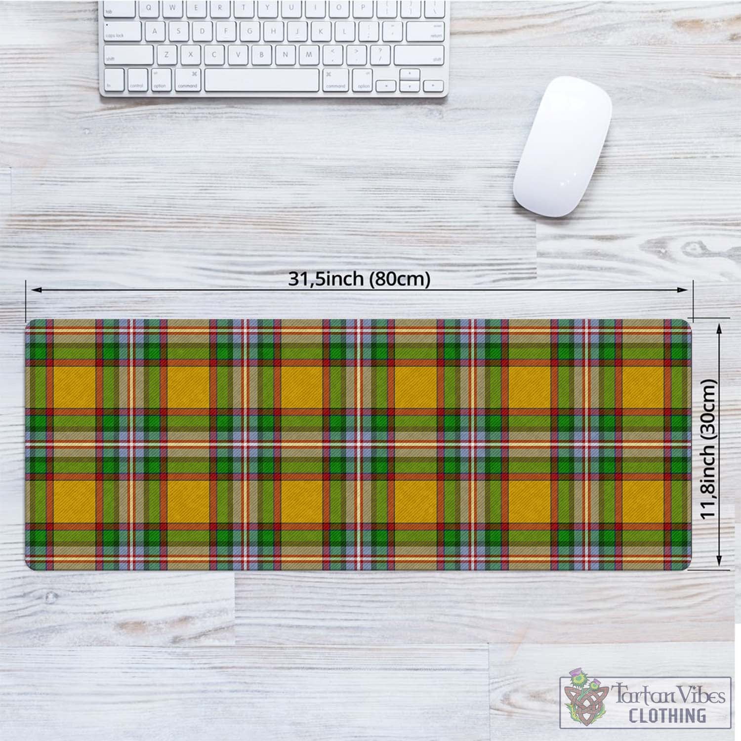 Tartan Vibes Clothing Essex County Canada Tartan Mouse Pad