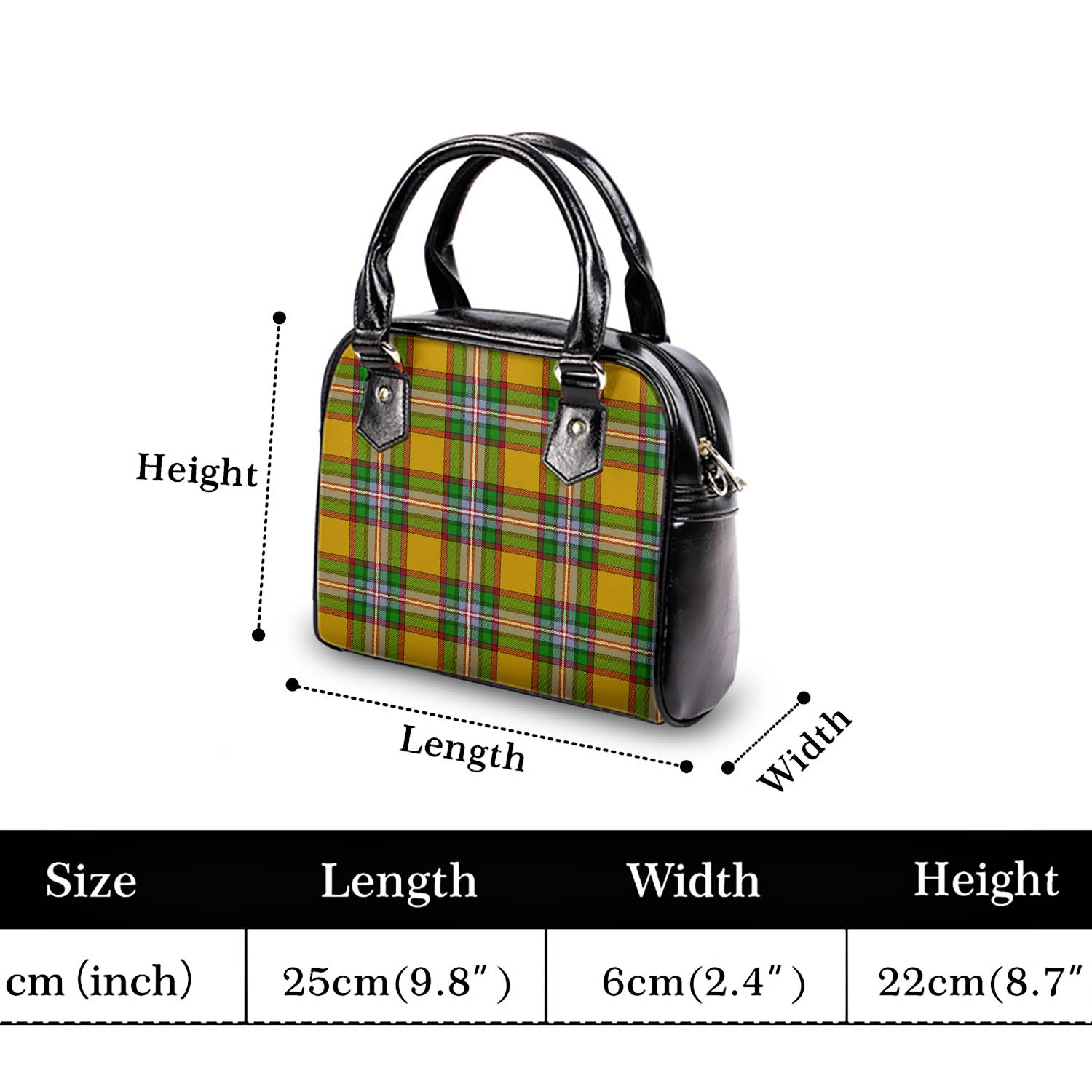 Essex County Canada Tartan Shoulder Handbags - Tartanvibesclothing