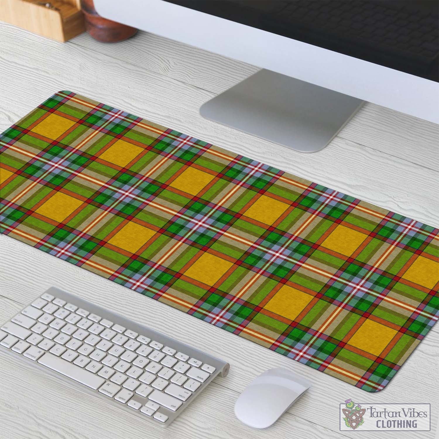 Tartan Vibes Clothing Essex County Canada Tartan Mouse Pad