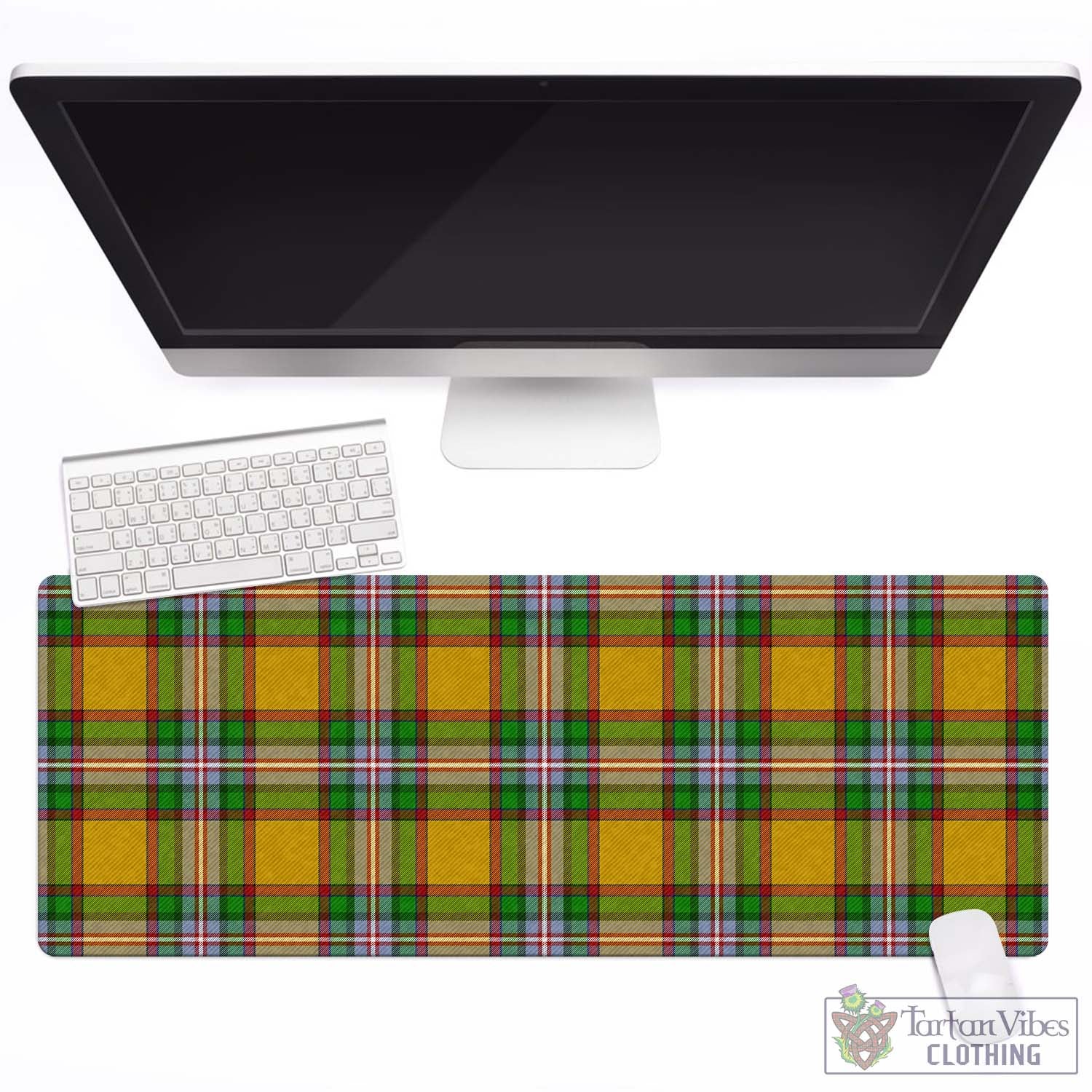 Tartan Vibes Clothing Essex County Canada Tartan Mouse Pad