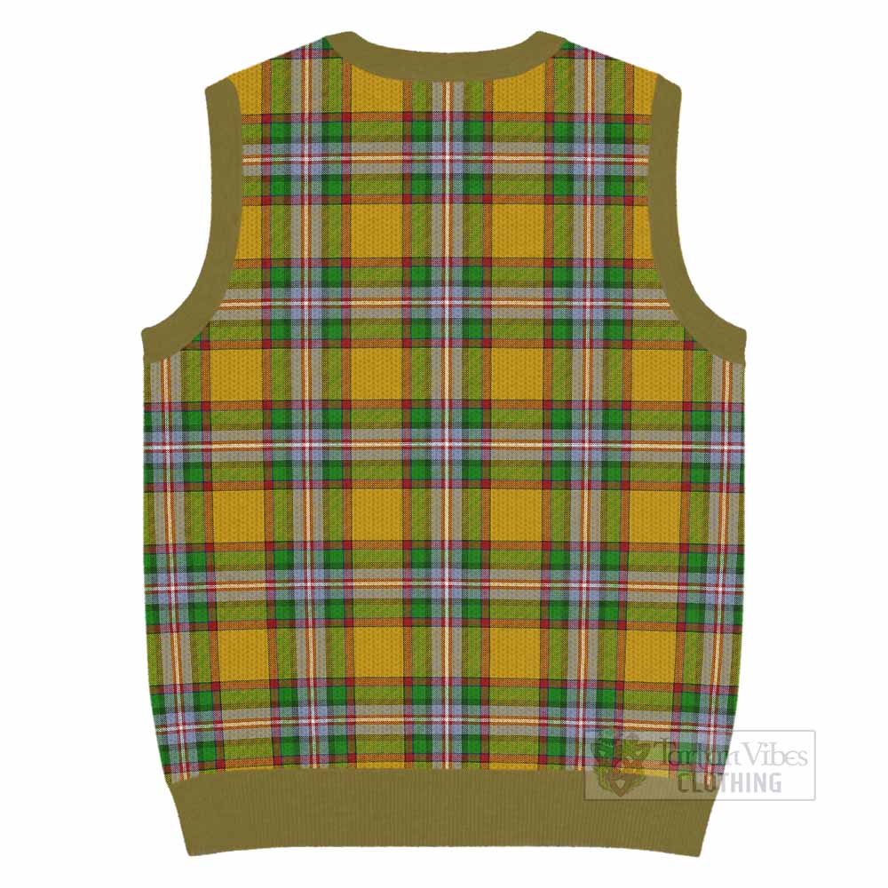 Essex County Canada Tartan Knitted V-Neck Vest - Tartan Vibes Clothing