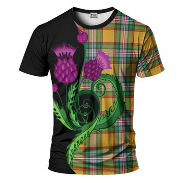 Essex County Canada Tartan T-Shirt Traditional Scottish Thistle