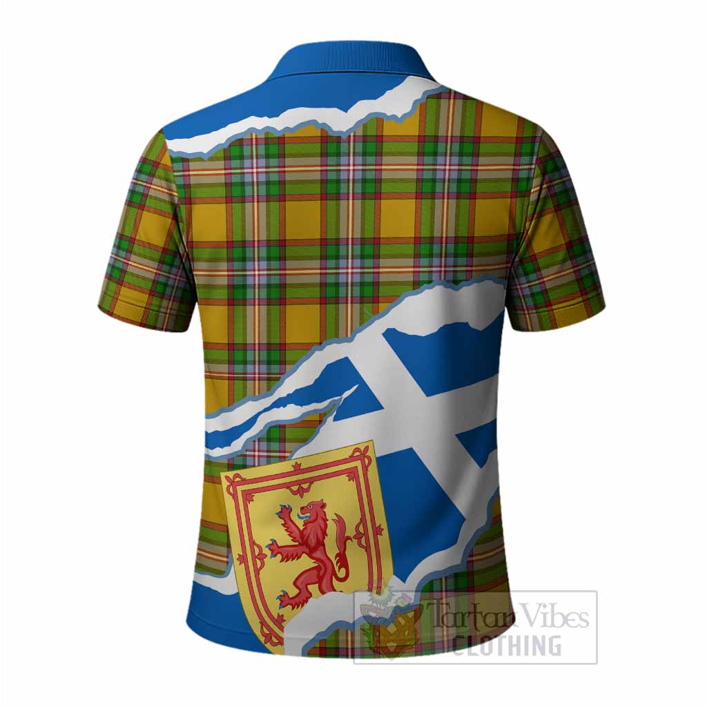 Essex Scotland Football Tartan Polo Shirt We'll Be Coming