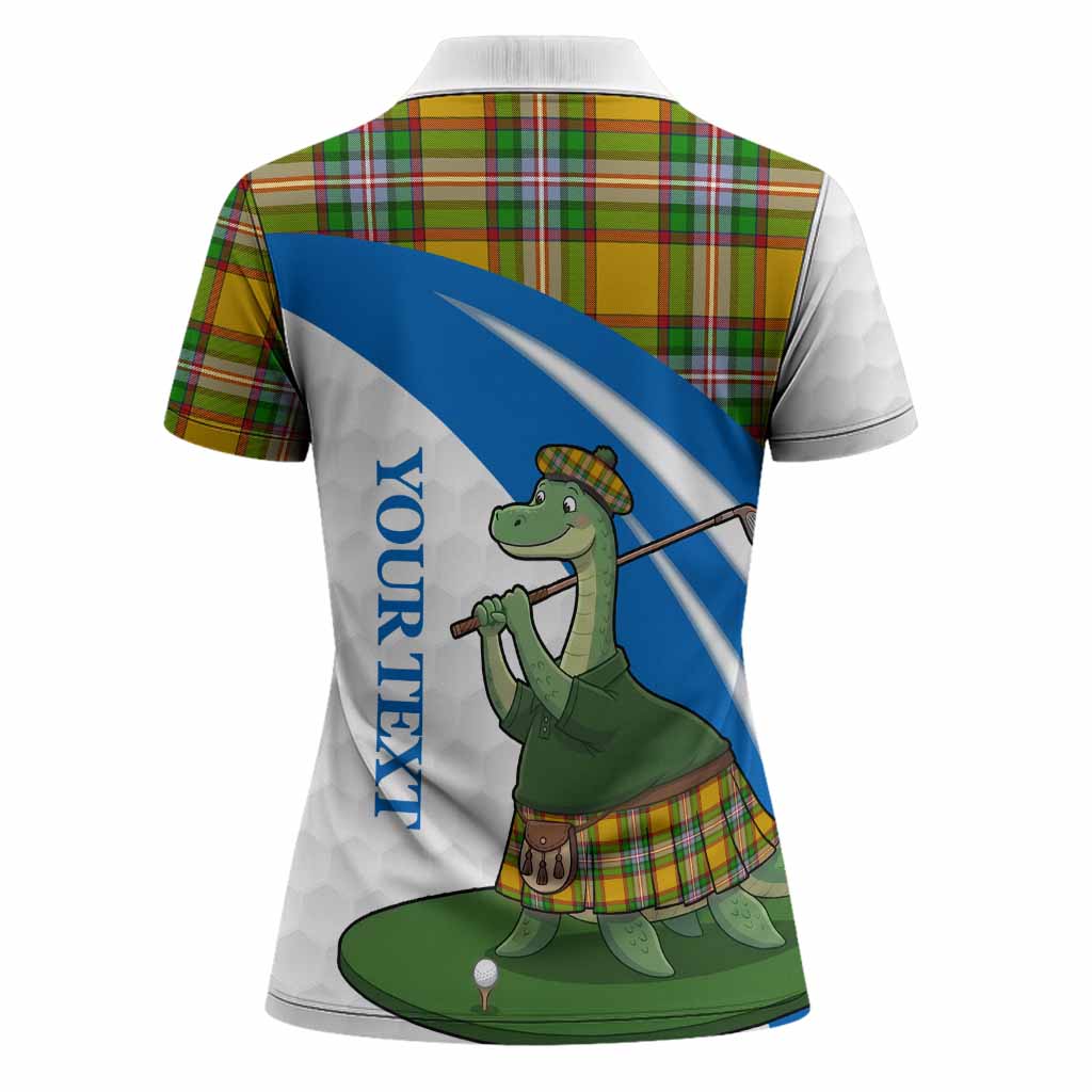 Essex Tartan Crest Golf Nessie Women Polo Shirt Loch Ness Monster Sporty Style