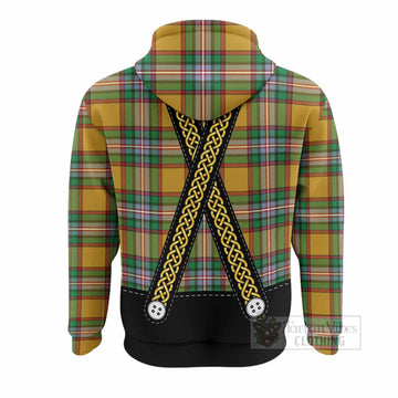 Essex Tartan Lederhosen Costume Hoodie Scotland Celtic Knot Motif