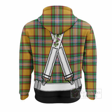 Essex Tartan Lederhosen Costume Hoodie Scotland Thistle Floral