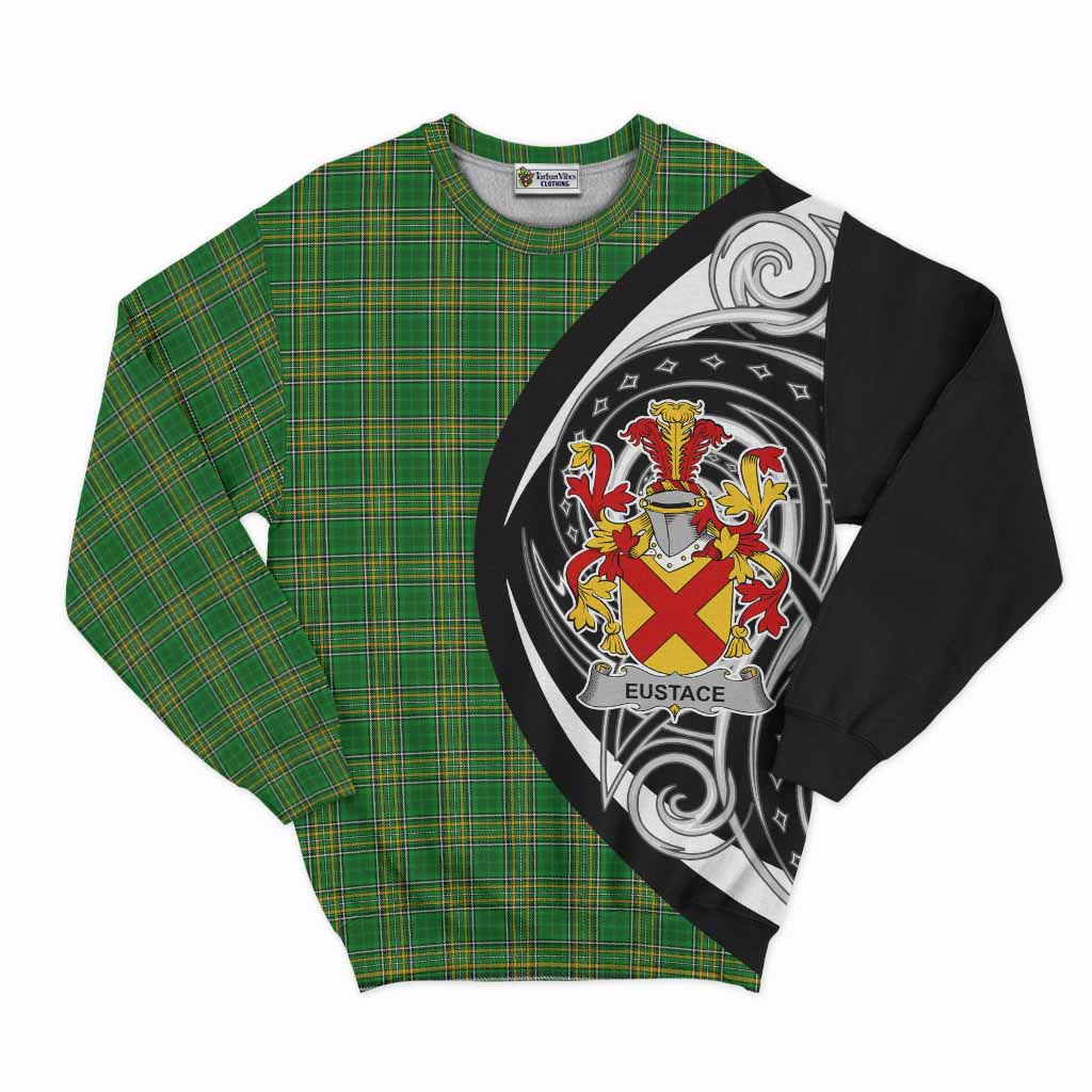 Eustace Irish Clan Sweatshirt Celtic Circle Style Unisex - Tartan Vibes Clothing