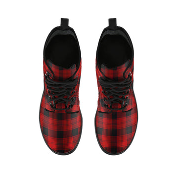 ewing-tartan-leather-boots