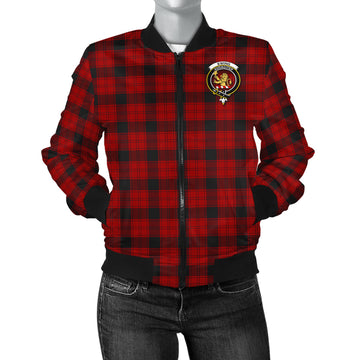 Ewing Tartan Bomber Jacket with Family Crest