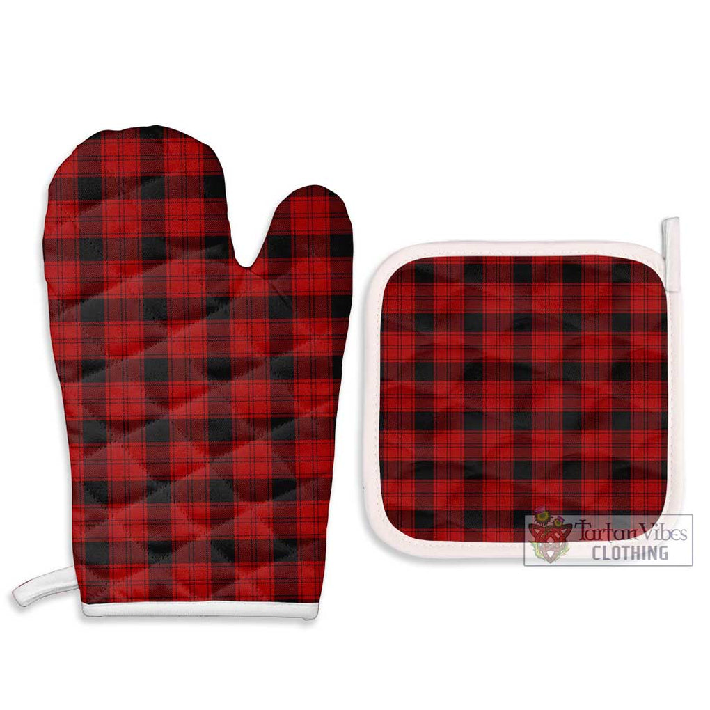 Ewing Tartan Combo Oven Mitt & Pot-Holder Combo 1 Oven Mitt & 2 Pot-Holder White - Tartan Vibes Clothing