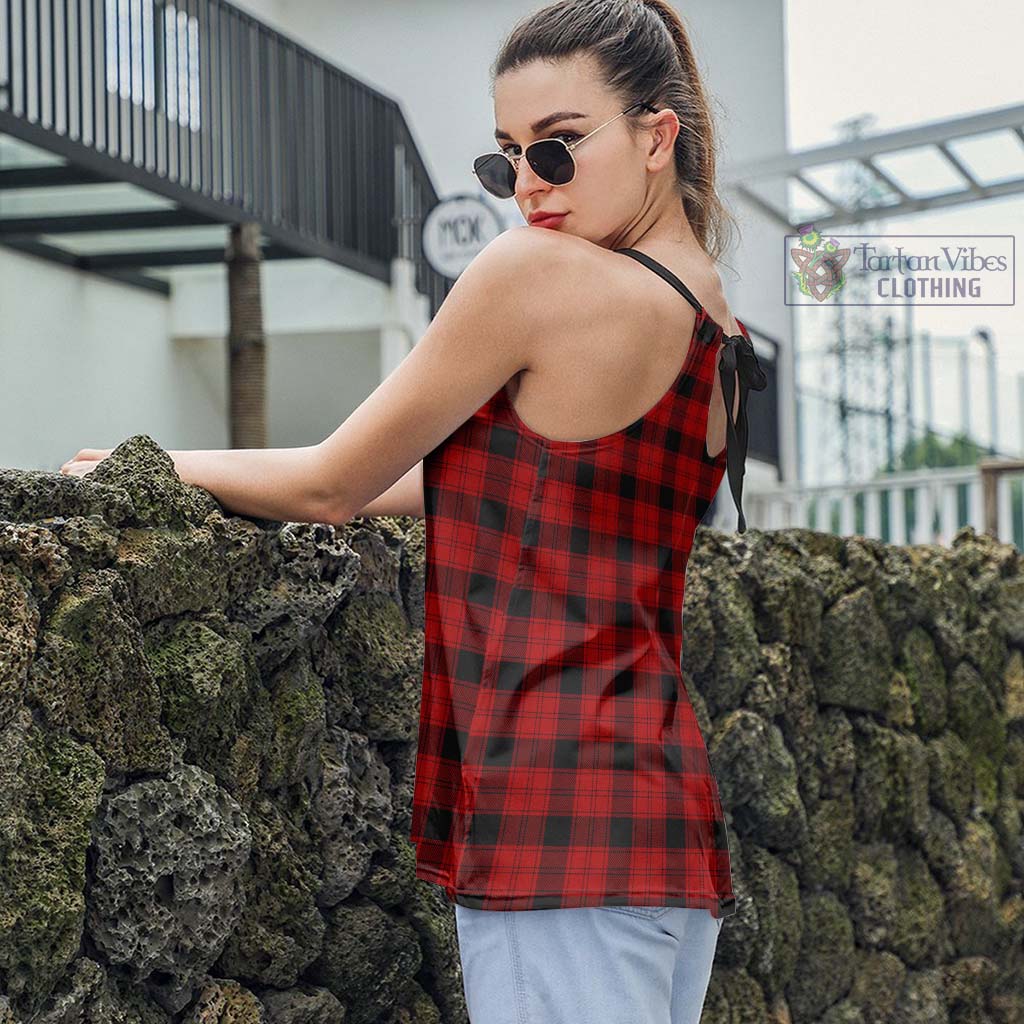 Tartan Vibes Clothing Ewing Tartan Loose Halter Neck Camisole