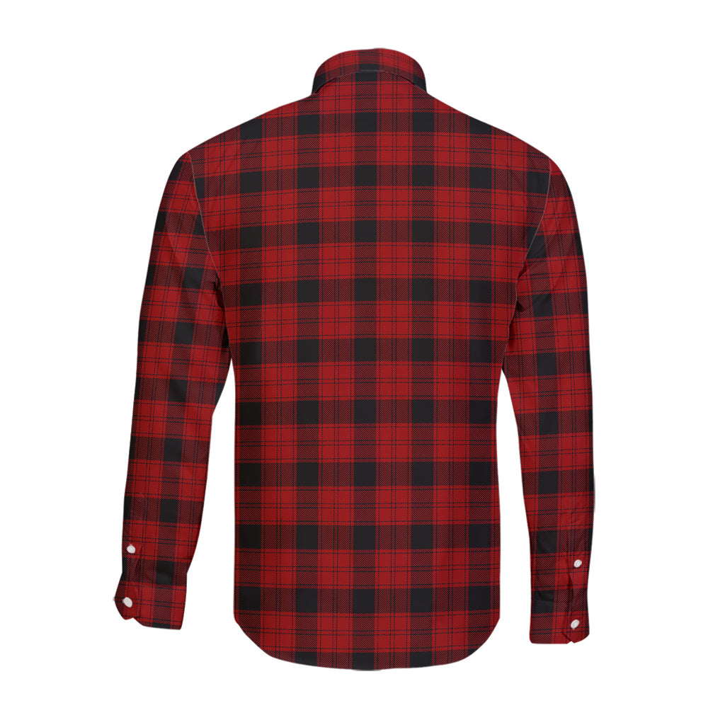 ewing-tartan-long-sleeve-button-up-shirt