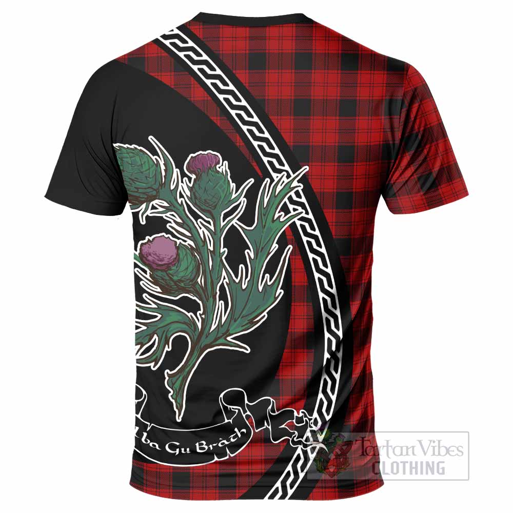 Ewing Family Crest Tartan T-Shirt Alba Thistle Inspired - Tartan Vibes Clothing
