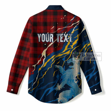 Ewing Scotland Tartan Women Casual Shirt WC2026 Football - We'll Be Coming