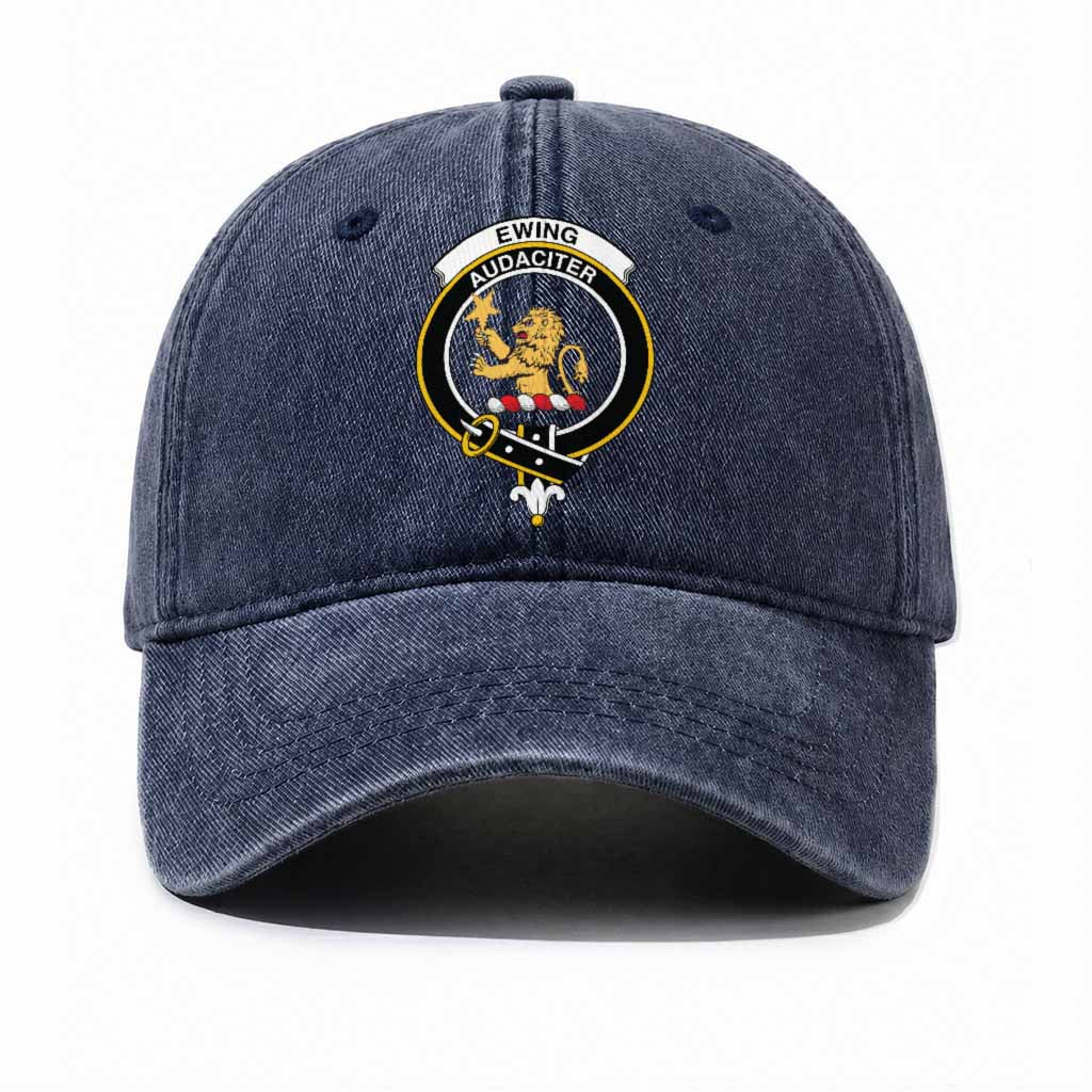 Ewing Scottish Clan Crest Washed Baseball Cap